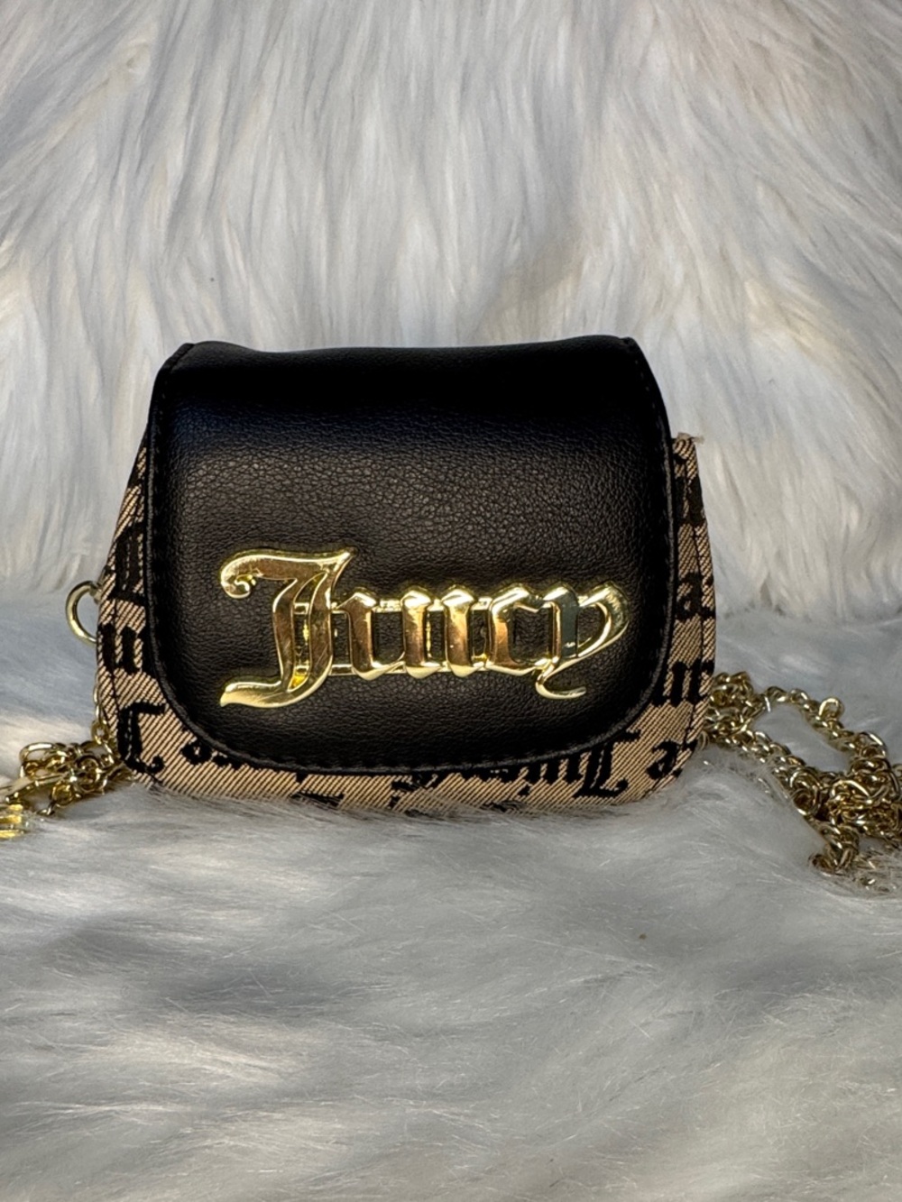 Juicy Couture Mini Crossbody Bag Black